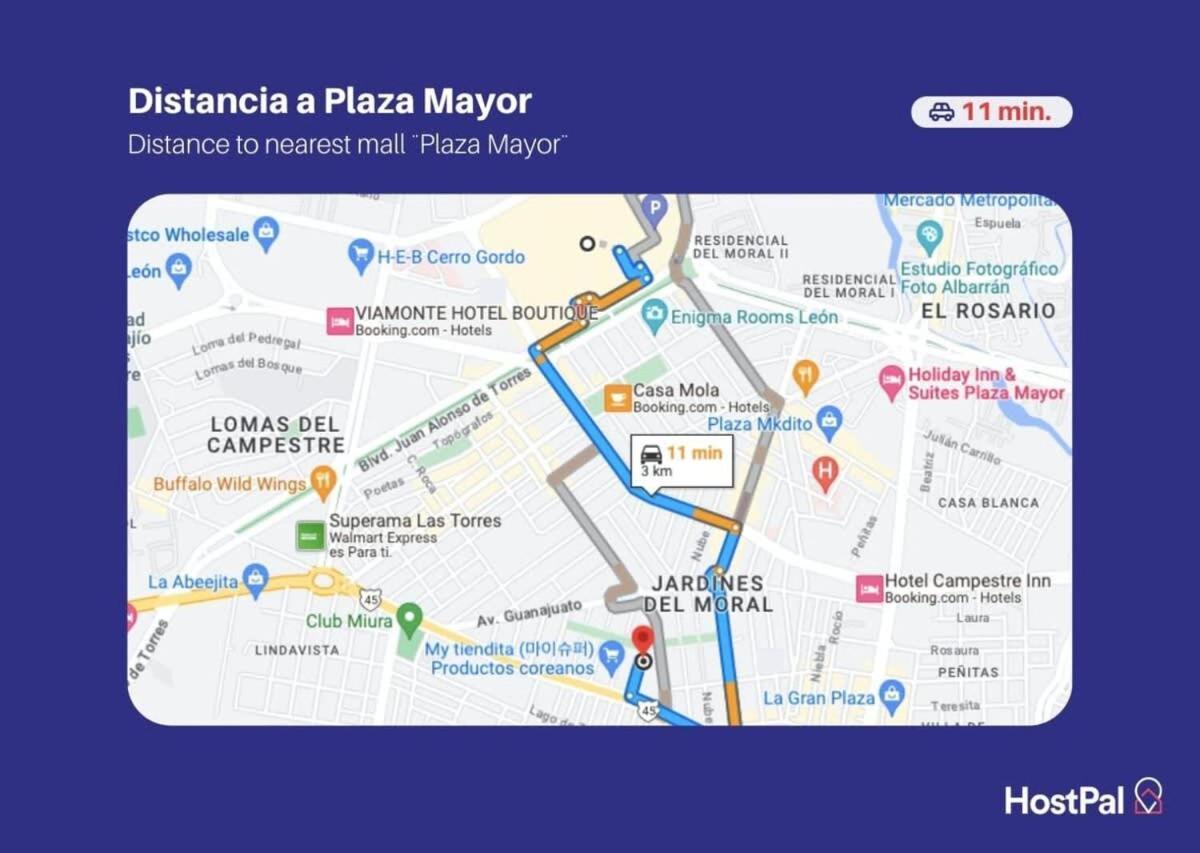 Lujoso Departamento En Leon Apartment Екстериор снимка